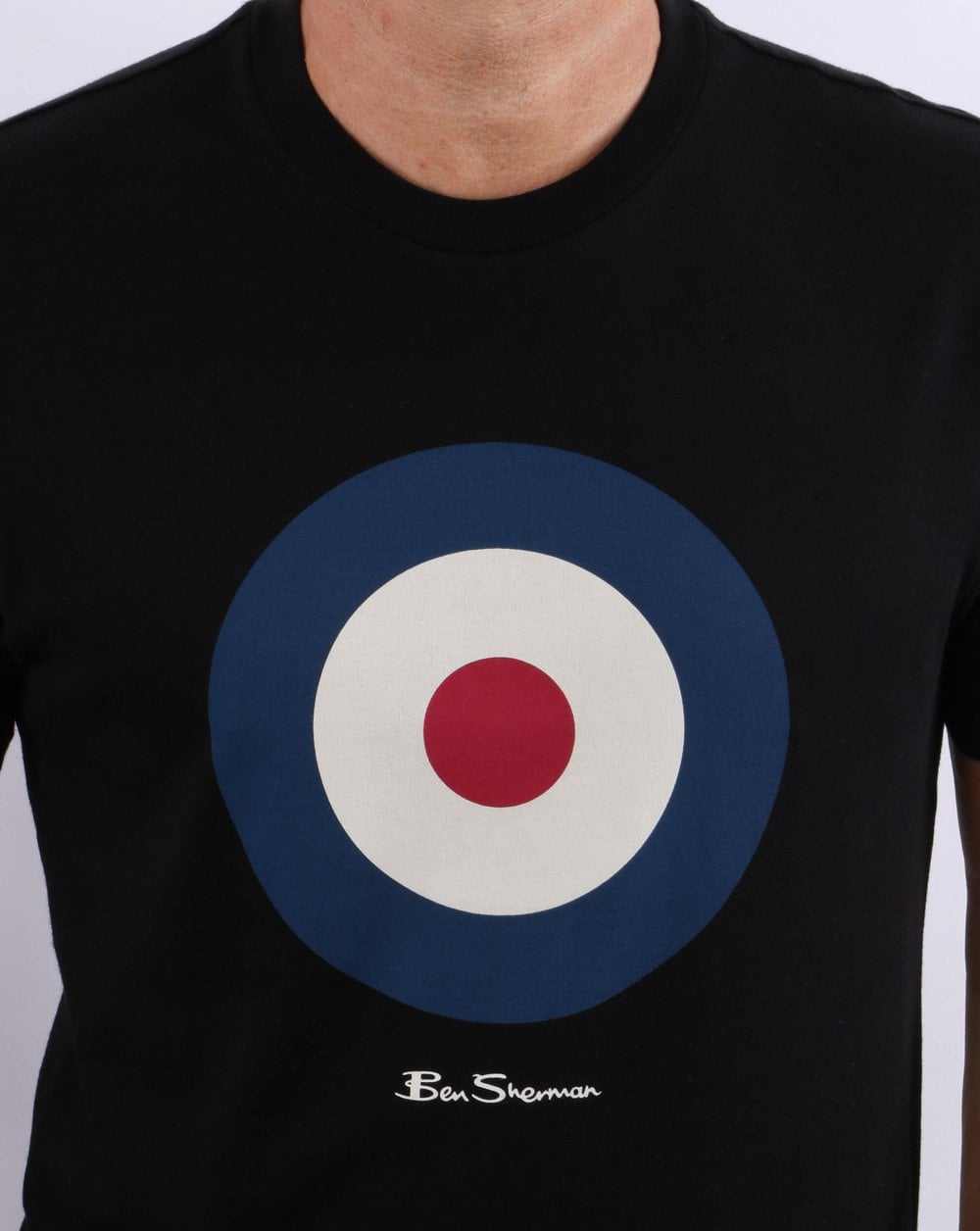 Ben Sherman Signature Target T-Shirt Schwarz