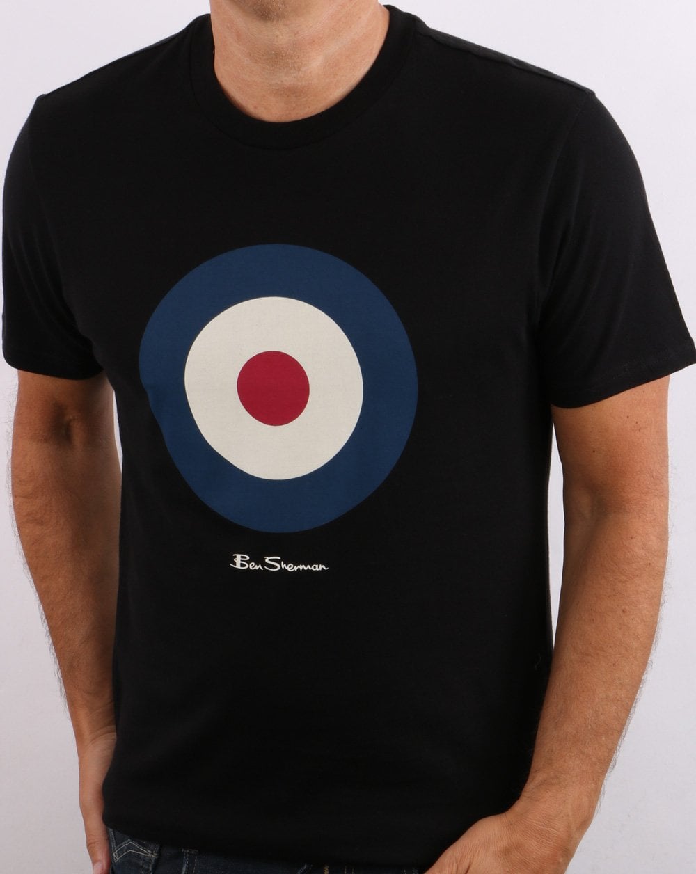 Ben Sherman Signature Target T-Shirt Schwarz