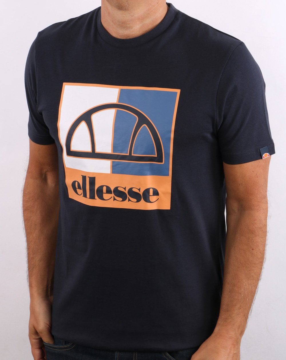 Ellesse – Salus – T-Shirt in Marineblau