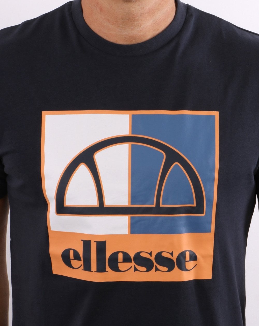 Ellesse – Salus – T-Shirt in Marineblau