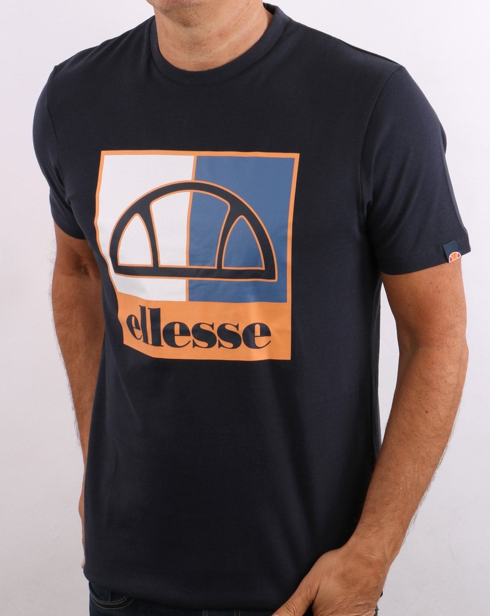 Ellesse – Salus – T-Shirt in Marineblau
