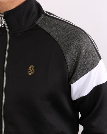 Luke Kas Trainingsjacke Schwarz