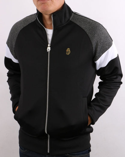 Luke Kas Trainingsjacke Schwarz