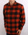 Levi's Classics Worker Check Shirt Burnt Orange