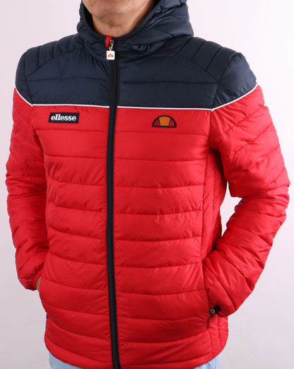 Ellesse Lombardy Jacke Rot/Marineblau