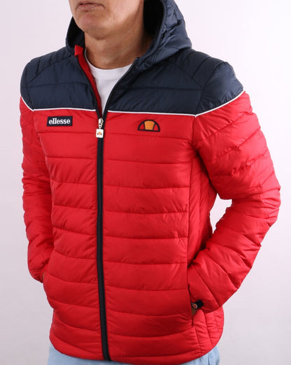 Ellesse Lombardy Jacke Rot/Marineblau