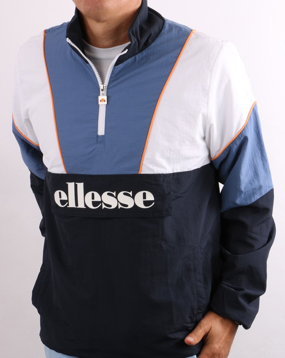 Ellesse Sapor Overhead Jacket Navy
