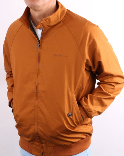 Ben Sherman Harrington-Jacke Bronze
