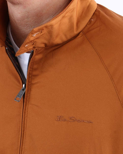 Ben Sherman Harrington-Jacke Bronze