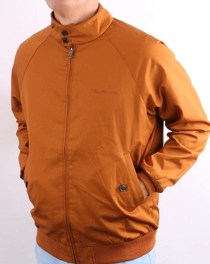 Ben Sherman Harrington-Jacke Bronze