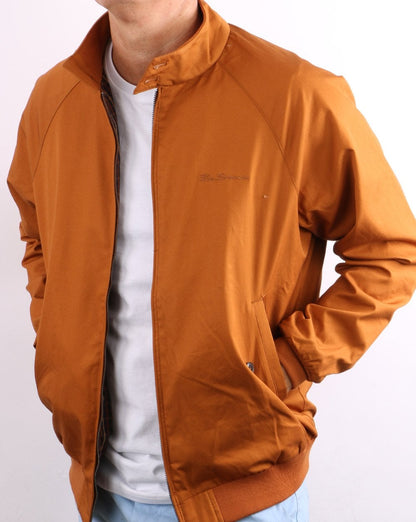 Ben Sherman Harrington-Jacke Bronze