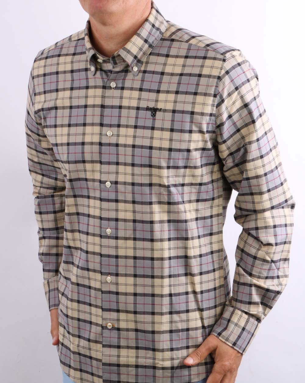 Barbour Helmside Tailored Shirt Dress Tartan