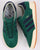 Adidas Cord Trainers Green/Navy