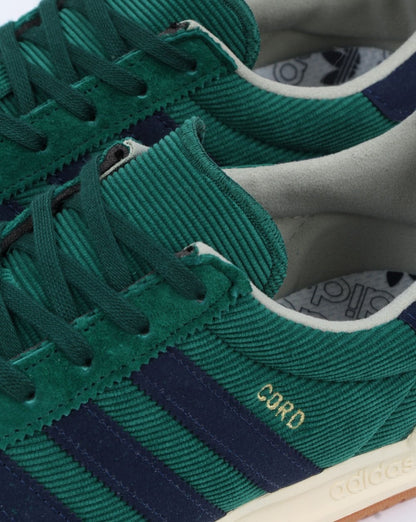 Adidas Cord-Sneaker Grün/Marineblau
