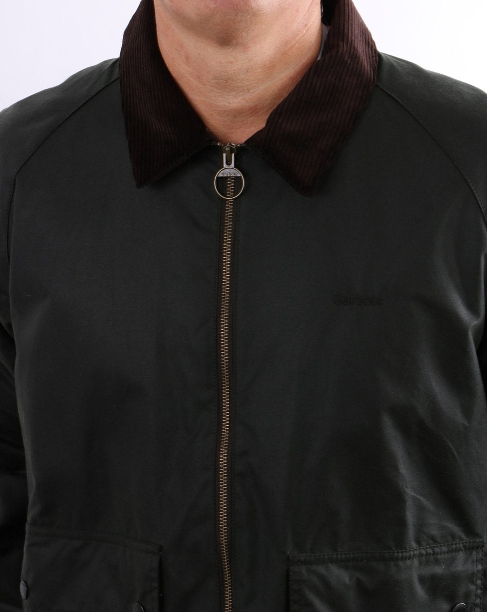 Barbour Dom Wachsjacke Salbeigrün