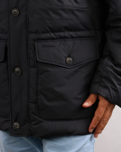 Barbour Mobury Steppjacke Marineblau