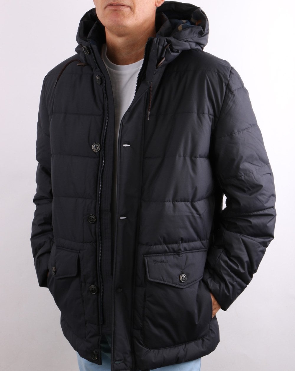 Barbour Mobury Steppjacke Marineblau