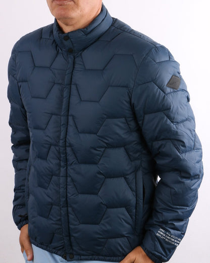 Replay Steppjacke Petrolblau