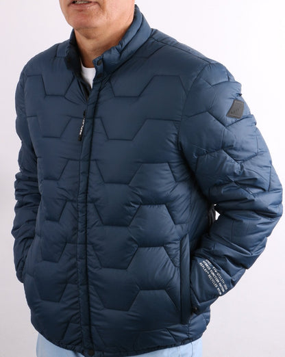 Replay Steppjacke Petrolblau