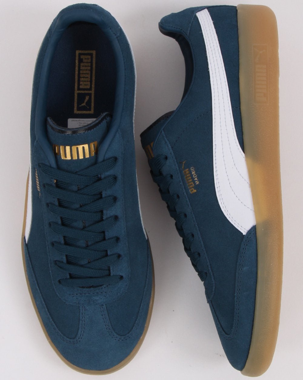 Puma Madrid Trainer Blau/Weiß