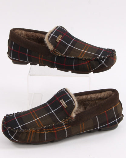 Barbour Monty Slipper Klassischer Tartan