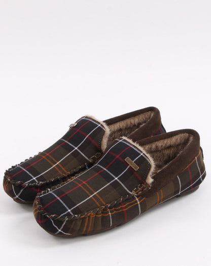 Barbour Monty Slipper Klassischer Tartan