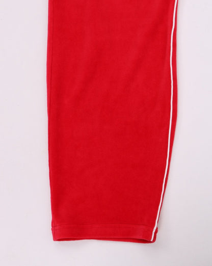 Fila Vintage Terrinda Velours-Trainingshose Rot