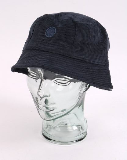 Pretty Green Cord Bucket Hat Marineblau