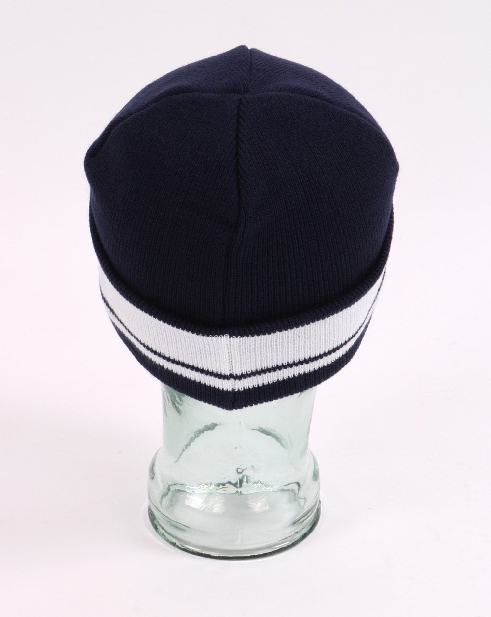 Sergio Tacchini Sellars Turn Up Beanie Marineblau/Weiß