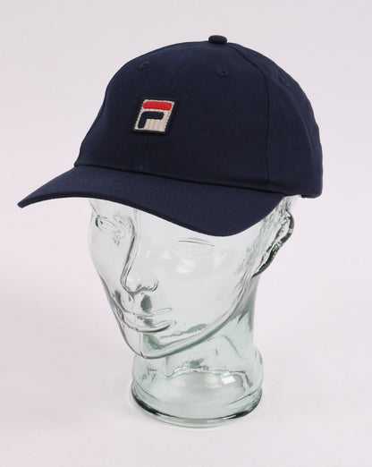 Fila Vintage Faite 6 Panel Cap Marineblau