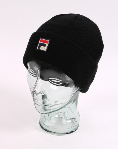 Fila Vintage Kart Beanie Schwarz