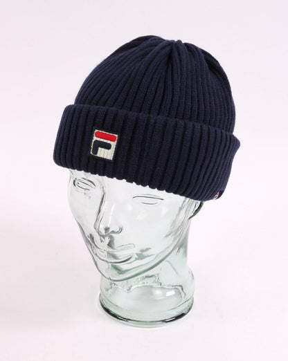 Fila Vintage Emrick Beanie Marineblau