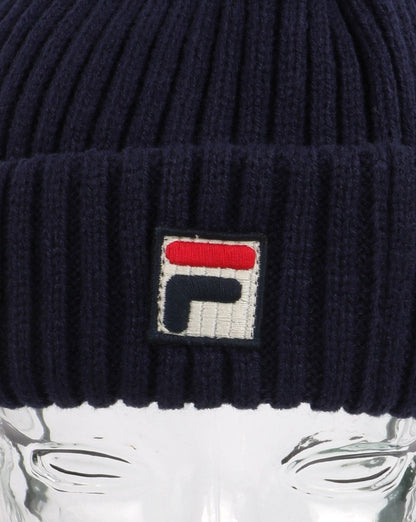 Fila Vintage Emrick Beanie Marineblau