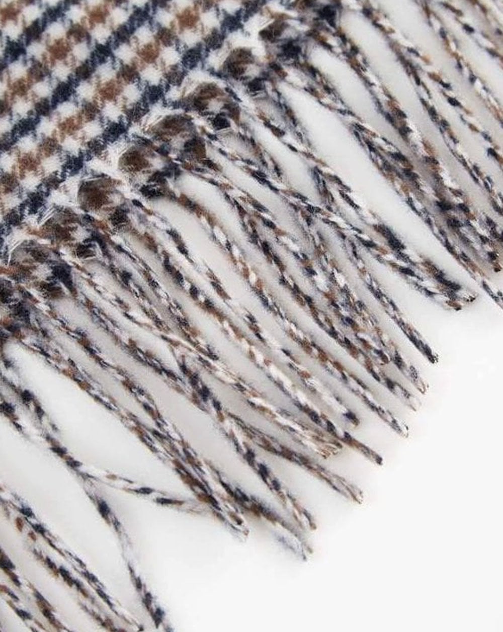 Weekend Offender Karierter Schal, klein kariert