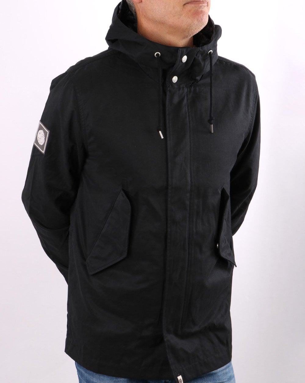 Pretty Green Jacke Schwarz