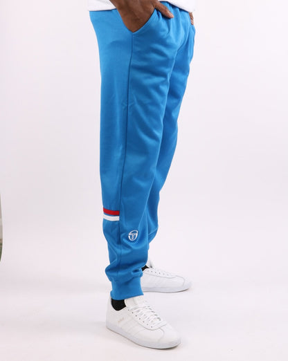 Sergio Tacchini Cuffed Track Pants Französisch Blau/Rot