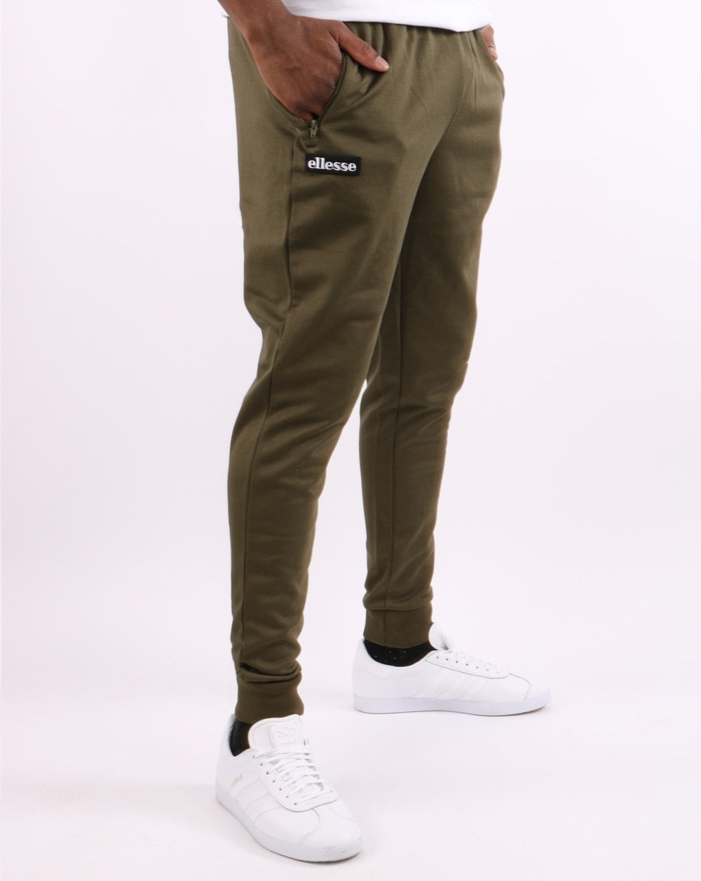 Ellesse Rimini Track Pants Khaki Green