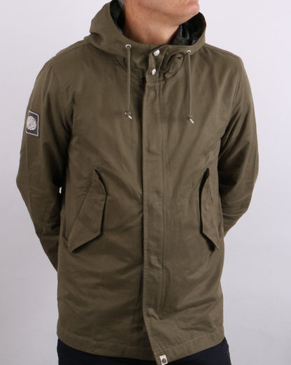 Pretty Green Jacke Khaki