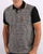 Trojan Checked Polo Shirt Black/Yellow