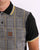 Trojan Checked Polo Shirt Black/Yellow