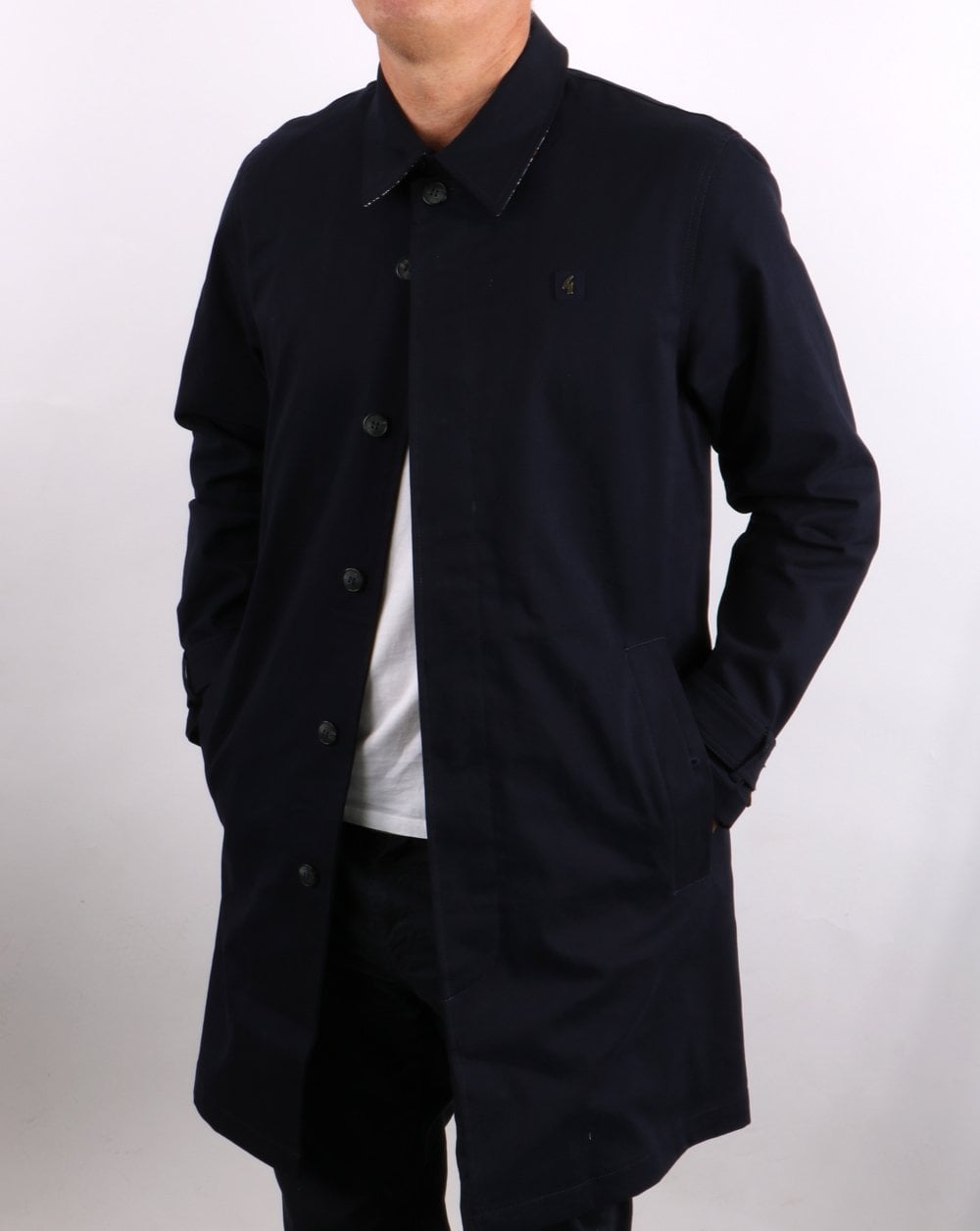 Gabicci Vintage Houghton Mac Navy
