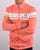 Sergio Tacchini Masters Track Top Coral/Off White