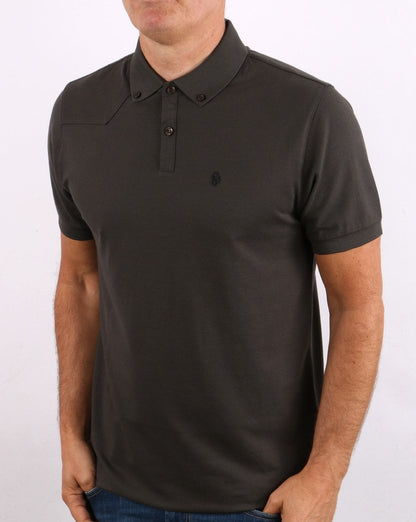 Luke Poloshirt Seal Grey