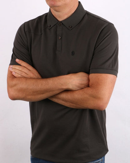 Luke Poloshirt Seal Grey