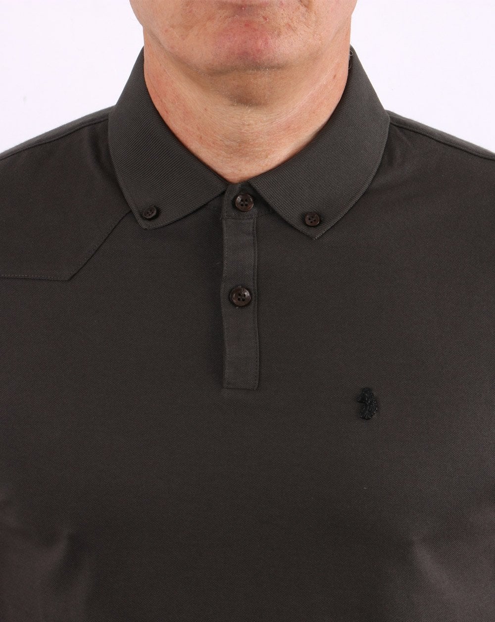 Luke Poloshirt Seal Grey
