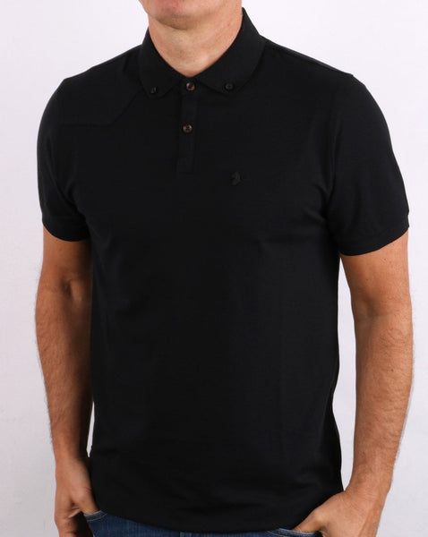 Luke New Bil Polo Shirt Black