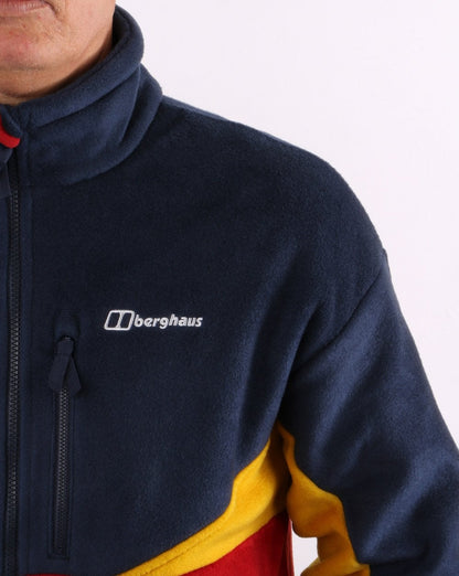 Berghaus Retrorise Fleecejacke Dämmerung/Rot