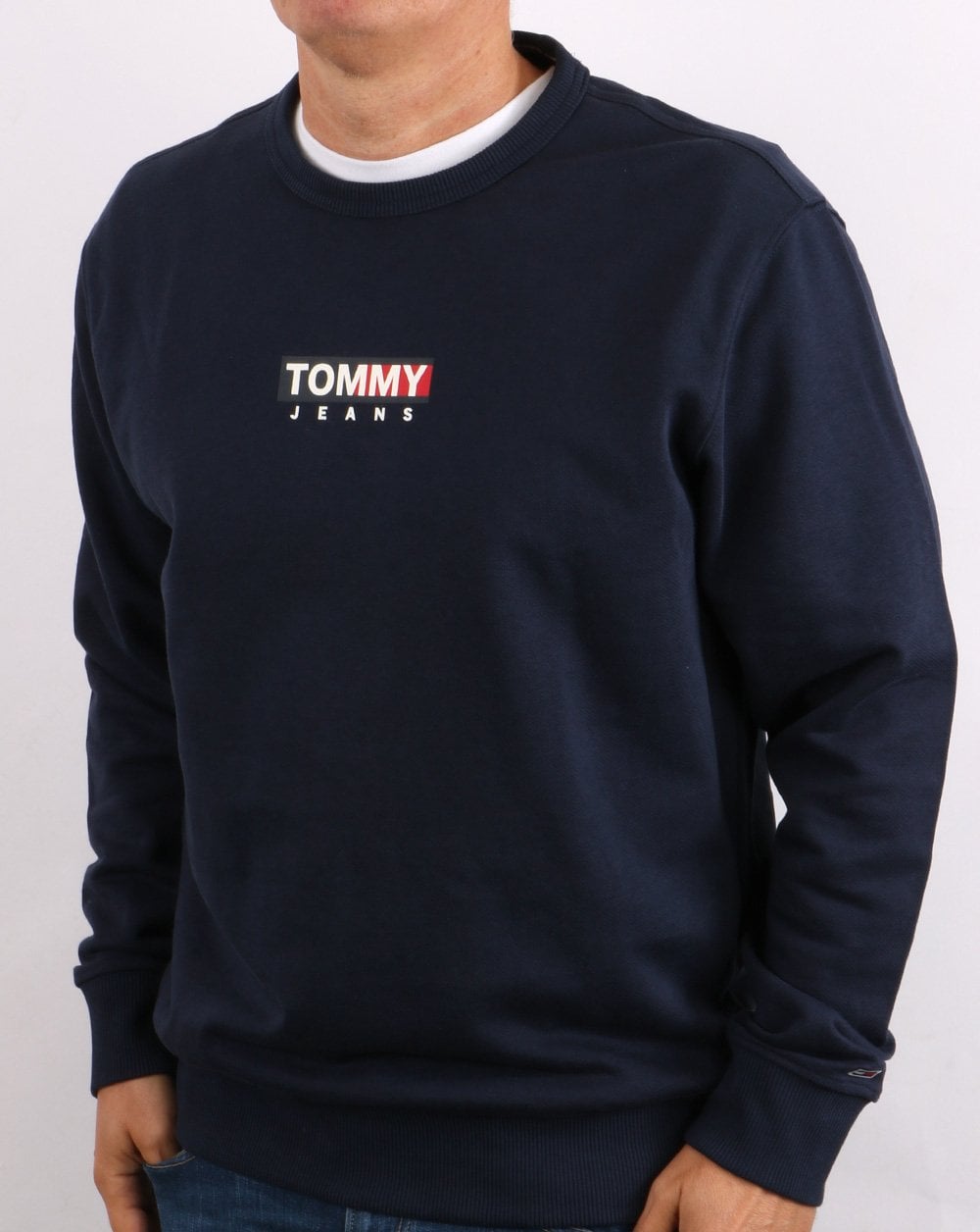 Tommy Jeans Graphic Sweatshirt Navy