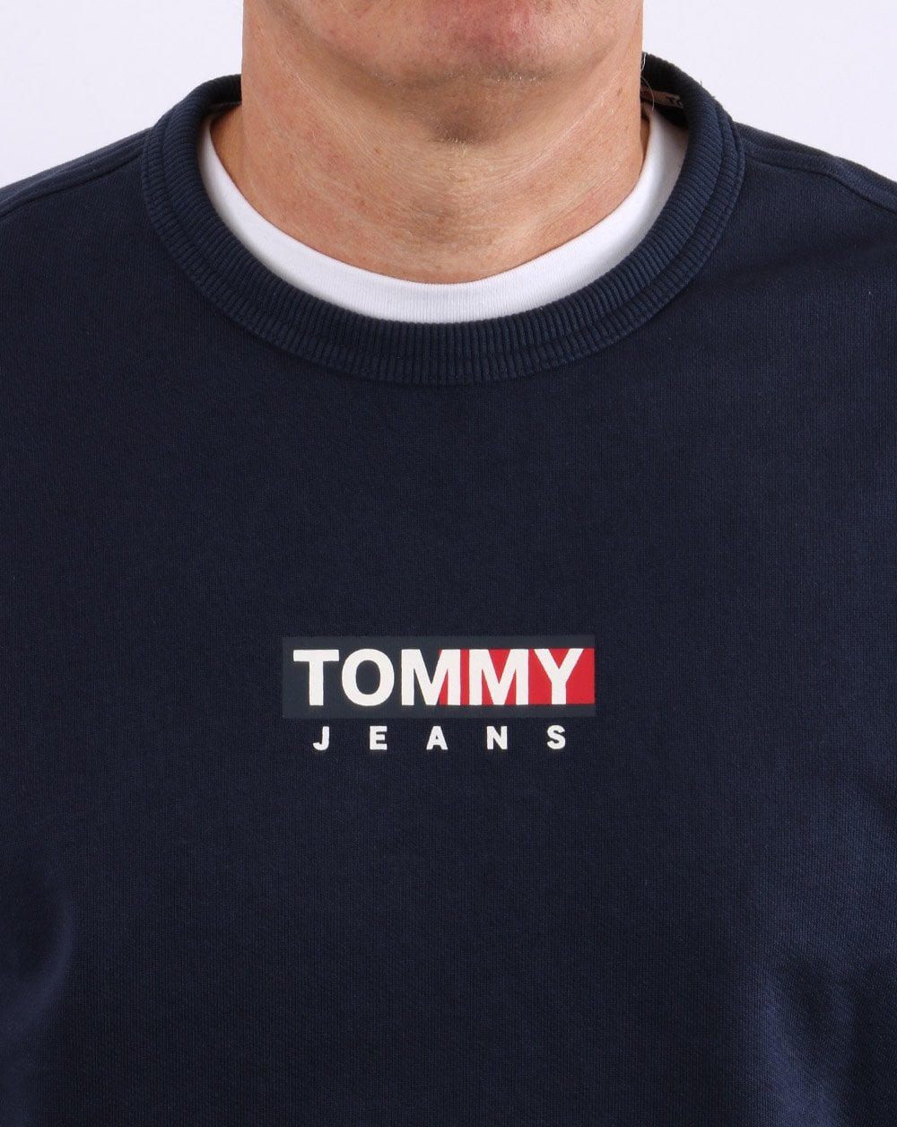 Tommy Jeans – Sweatshirt mit Grafik, Marineblau