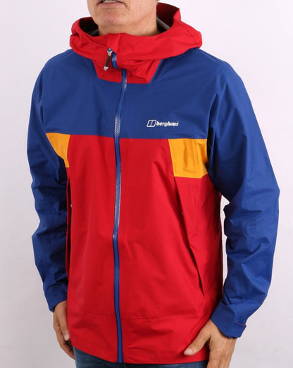 Berghaus Sky Hiker Jacke Rot/Blau/Gelb